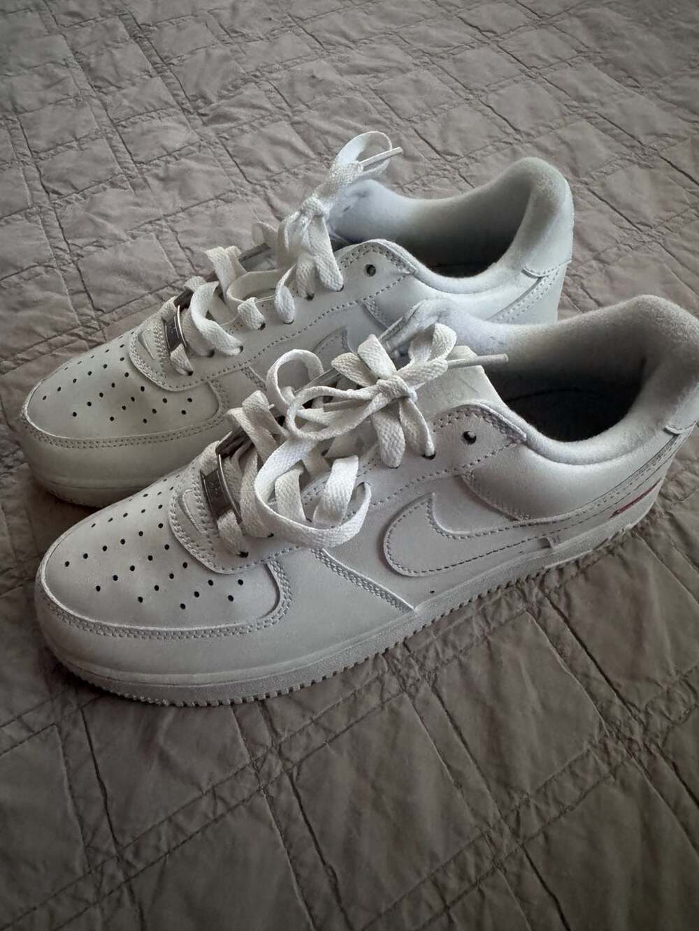 Supreme x Nike Air Force 1 Low Triple White